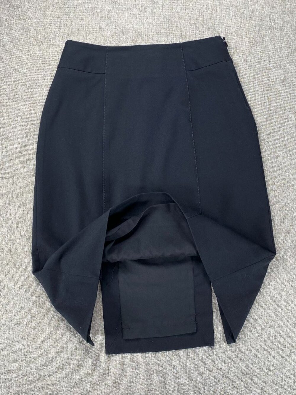 White House Black Market Pencil Skirt Women's 2 Black Office Casual - Picture 5 of 12